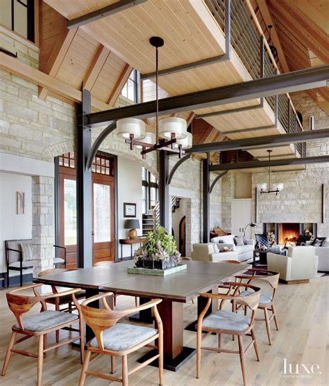 metal beam house|exposed steel beams interior.